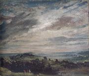 John Constable View from Hampstead Heath,Looking towards Harrow August 1821 oil